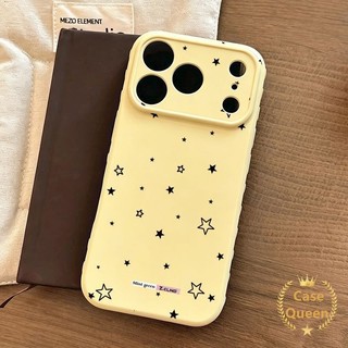 Tương thích với iPhone 14 15 17 16 11 13 12 Pro Max XR X XS Max Air 7 8 Plus Mới Full Màn Hình Dòng Đen Ngôi Sao Bong Bóng Trái Tim