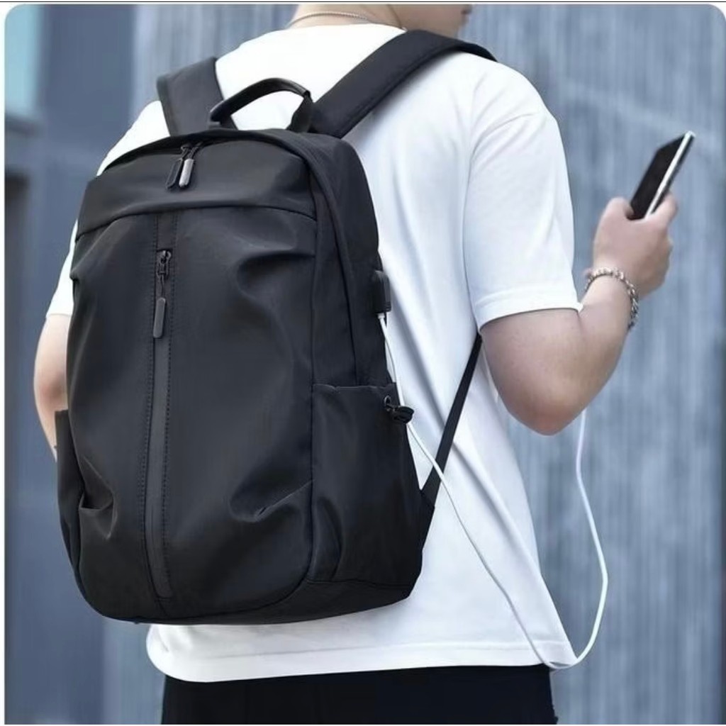 Balo Nam Cao Cấp: Chống Thấm Nước, Cổng USB, Ngăn Laptop, Thời Trang Thể Thao
