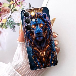 Dành Cho Realme C85 Pro 2025 Mới Cool Tiger Dragon Họa Tiết Vỏ Điện Thoại RealmeC85 C 85 Pro 5G Silicon Mềm TPU