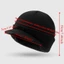 Mũ lưỡi trai dệt kim ấm áp COCODECOVED, Mũ beanie ngắn vành dày, Mũ beanie mềm mại thời trang Màu trơn Thêm mũ lót sang trọng mùa đông