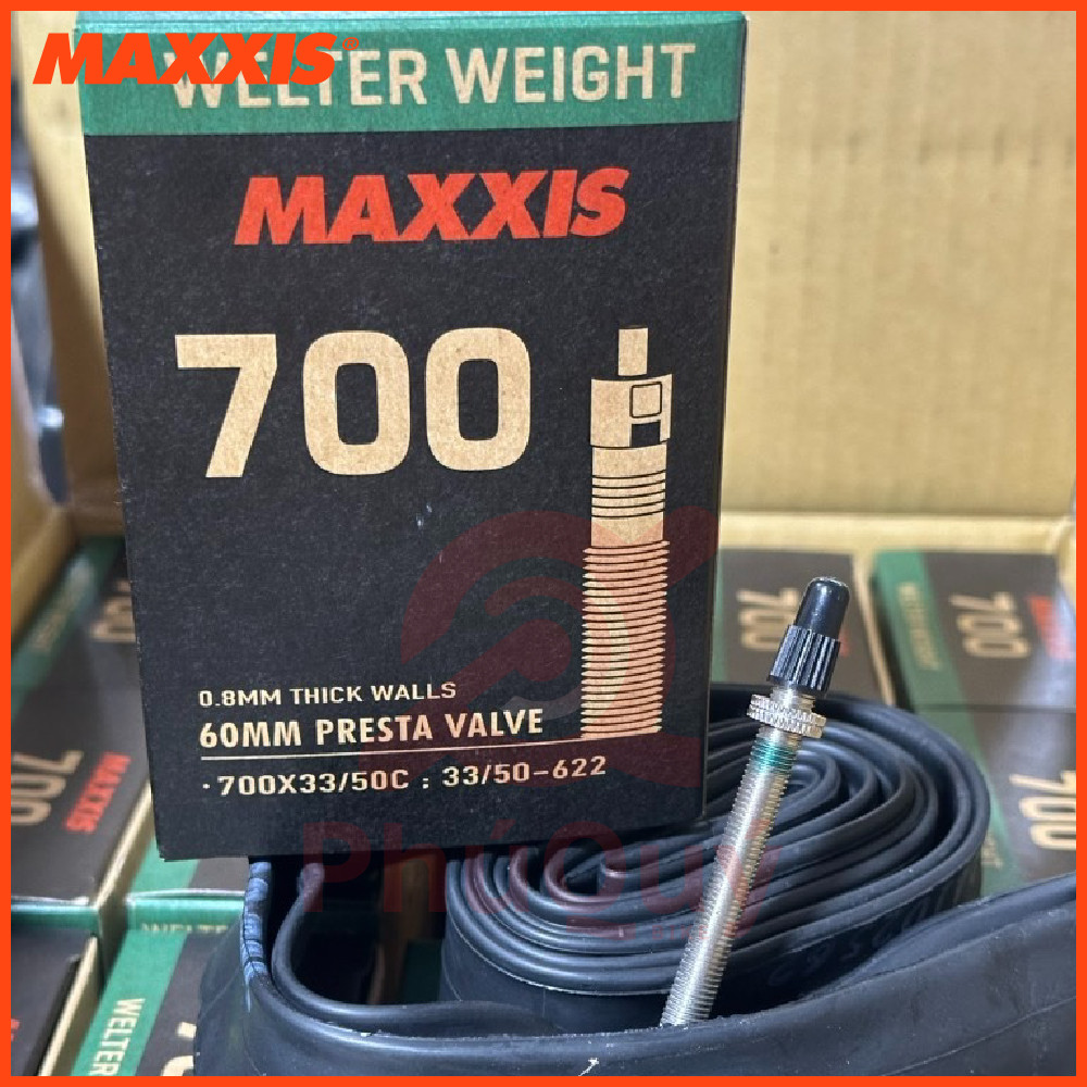 RUỘT MAXXIS VN 700 x 33/50c VAN NHỎ FV 60MM