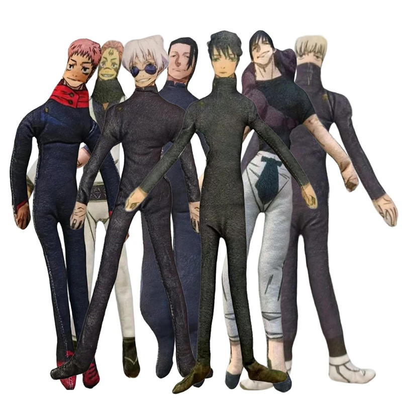 Anime Jujutsu Kaisen Sang Trọng Đồ Chơi Búp Bê Ngộ nghĩnh Gojo Geto Sang Trọng Shapeshift Hình Sáng Tạo Mannequin Nhân Vật Hành Động Đồ Chơi Trang Trí Nhà Cửa Mô Hình Quà Tặng