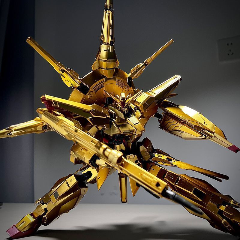 Sản phẩm mới MG1: 100 Vàng Magic SEED Biến dạng trong nước Mecha Oracle Heavenly Emperor Assembly Model Hình