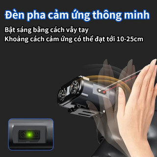 Đèn Đội Đầu 900LM - IPX5 Chống Nước, 5 Chế Độ Sáng, Nhẹ, Phù Hợp Đi Phượt & Làm Việc Đêm
