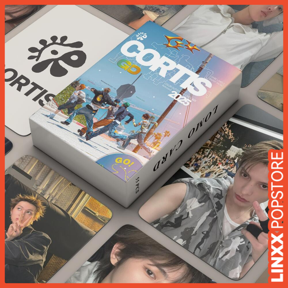 LINXX 55 CÁI MARTIN CORTIS Series Album Lomo Cards Kpop Boy Band Fan Collection Laser Holographic Photocards Long lanh Merch Ngày lễ Quà tặng sinh nhật cho người hâm mộ