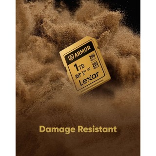Lexar SD ARMOR GOLD UHS-II Series 128GB | 256GB – Thẻ Nhớ Chính Hãng BH 5 Năm