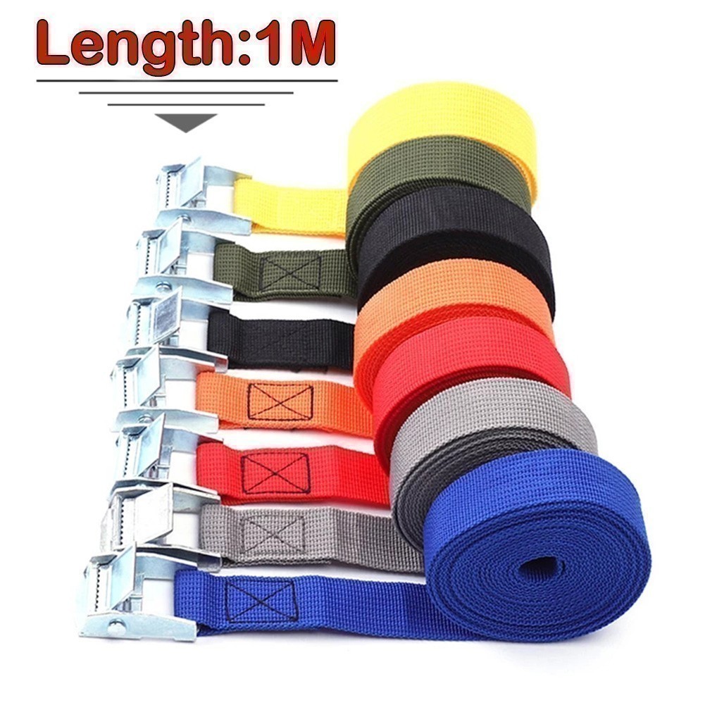 Heavy Duty Nylon Lashing Strap with Quick Release Buckle for Easy Cargo Tie Down