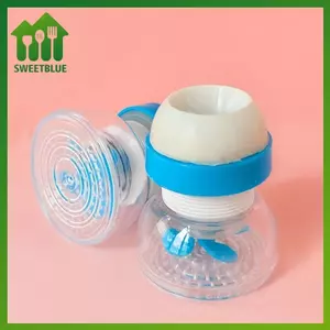 SWEET Bộ mở rộng vòi Snap-on 3 mảnh Vòi phun nước có thể xoay được chống bắn nước có thể thu vào cho nhà bếp Phòng tắm Bồn rửa tiện ích n