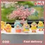 Littleloves1 6 Chiếc Sáng Tạo Hoạt Hình Hình Mini Du Mẫu Trang Trí Dễ Thương Nhỏ Vàng Du Xe Trung Tâm Điều Khiển Đồ Trang Trí Phụ Kiện VN