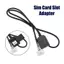 Bộ chuyển đổi khe cắm thẻ Sim cho Android Radio Đa phương tiện Gps 4G 20pin Đầu nối cáp Phụ kiện ô tô Dây Replancement Một phần đẹp