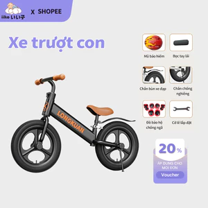 iiko Xe Đạp Cân Bằng 2 Bánh Cho Bé 1–6 Tuổi Không Bánh Phụ Thiết Kế Nhẹ & Bền Chắc