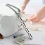 PNPIA- Mặt dây chuyền lưỡi bạc thánh giá tối giản bằng thép không gỉ Món quà độc đáo cho nam giới Trang sức tôn giáo