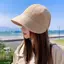 PNPIA- Mũ Buet Nữ Màu Trơn Chống Tia UV Vành Rộng Mũ Chống Nắng Ngoài Trời Cho Du Lịch Đi Biển Và Thể Thao