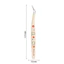 Nhíp nối mi FAVORITEGOODS, Nhíp nối mi in hình gấu hoạt hình bằng thép không gỉ, Nhíp lông mi giả đa năng đầu cong