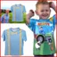 YB1 Blippi Cosplay Trang Phục Áo Thun Tay Ngắn Top 3D In Đồng Phục Tiệc Halloween Thể Hiện Cha Mẹ-Con Trang Phục BY1