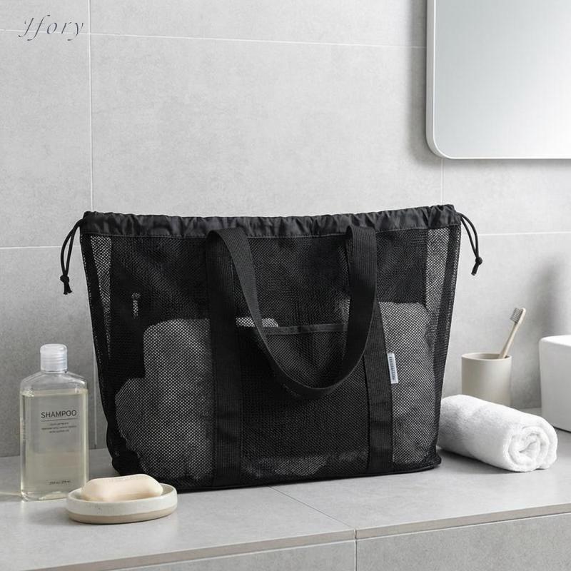 Jfory Lưới Đi Biển Túi Dành Cho Nữ Di Động Chống Thấm Nước Nhẹ Đồ Chơi Lớn Túi Bể Bơi Túi Đeo Vai Cho Du Lịch Kỳ Nghỉ Essentials