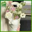 SWEET 5 Chiếc Hộp Hoa Chống Thấm Nước Thi Bó Hoa Túi Xách Hoa Paaging Hộp Chống Trầy Xước Giấy Kraft Túi Xách Cho Đảng Lễ Hội n