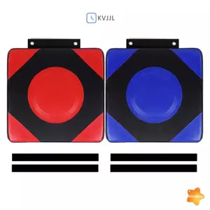Tấm đục lỗ treo tường cho Boxing Wall Focus Target Foam Boxing Fighter Fitness Wall Punch Bag Chiều cao Da có thể điều chỉnh và cao mới