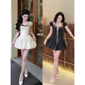 ĐẦM BU VIỀN NHÚN TAY PHỒNG FORM BÍ KÈM QUẦN BYJOLIE