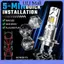 Đèn pha ô tô bóng đèn LED ULJ H7 H1 800000Đèn không dây Mini LM 600W CANBUS Đèn pha tự động Đèn sương mù 6000K White12V 24V Plug & Play.