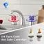 Thay thế vòi dòng 48 / 143 / 149 - 1 Cặp Đĩa gốc gốm 1 / 4 Biến số phần lạnh & nóng:9608020 9608060