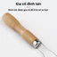 Cây Luồn Chỉ Khóa Kéo Và Khuy Áo - Bằng Thép Không Gỉ, Màu Gỗ Tự Nhiên