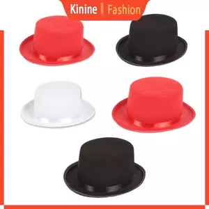 KIN Nón Dành Cho Người Lớn Trẻ Em Xi Lanh Nón Ảo Thuật Gia Mad Hatter Đảng Trang Phục Fedora Ảo Thuật Gia Nón Cho Lễ Hội Rave Đảng