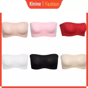 KIN Nữ Một Kích Thước Dây Liền Mạch Co Giãn Bandeau Ống Áo Ngực Lưng Lưới Chắc Chắn
