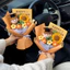 PYCOU Dệt Hoa Hướng Dương, Hoạt Hình Dễ Thương Búp Bê Móc Hoa Bó Hoa, Handmade Sáng Tạo Bó Hoa Tốt Nghiệp