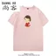 Yoshitomo Nara Yayoi Kusama Nghệ sĩ Phong cách hợp thời trang Áo thun ngắn tay dáng rộng Nam Nữ Sinh viên oversize Top