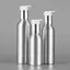 Chai bơm nhôm Springevenstar 40-200ml Hộp đựng rỗng có thể đổ lại cho du lịch Kem dưỡng da và xà phòng lỏng Springevenstar