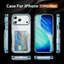 Đế đựng thẻ, Dành cho iPhone 17 Pro Max và iPhone 17, Ốp điện thoại trong suốt, Tương thích với iPhone 16, 15, 14, 13, 12, 11, XR, Vỏ bảo vệ nhỏ gọn, Chống sốc, Bảo vệ