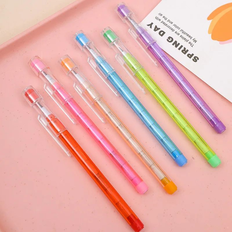 Combo 3 cây bút chì khúc có nắp HB