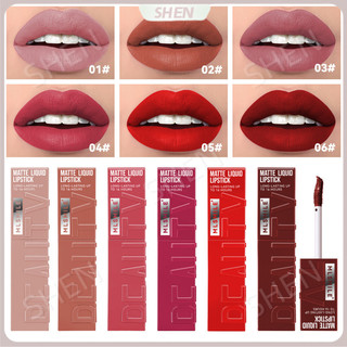 Matte Matte Liquid Lipstick Chống Dính Cup Nhung Son Bóng Son Bóng Không Phai Màu Lip G