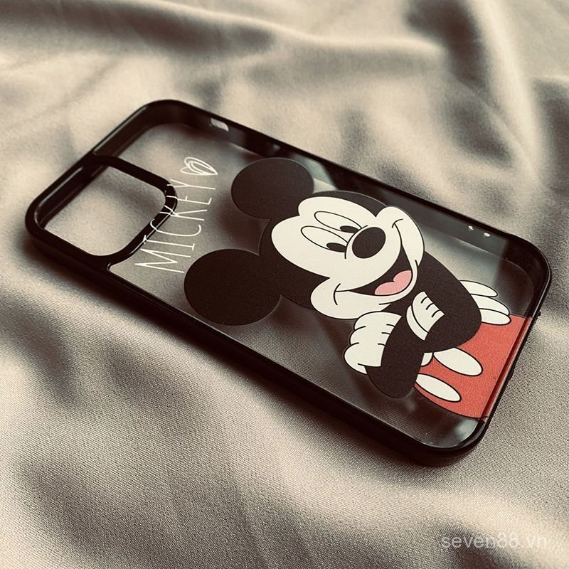 Ốp Điện Thoại Thích Hợp Cho iPhone 7 8 X XS XR XSMAX 11 12 13 14 15 16 17 Pro max Plus Air Couple Mickey Minnie Vỏ Bảo Vệ Chống Sốc Bao Gồm Tất Cả WWWM