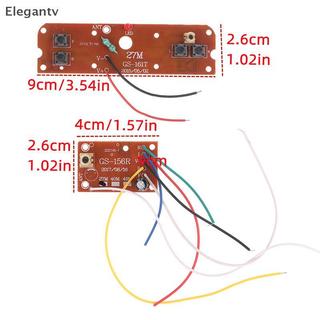Bảng điều khiển từ xa ô tô EGN 4CH RC Bộ phát và thu PCB mạch 27 MHz với hệ thống vô tuyến ăng-ten N