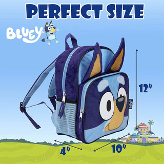 Phim hoạt hình Bluey Family Cosplay Trẻ em Schoolbag Bluebin Dog Ba lô