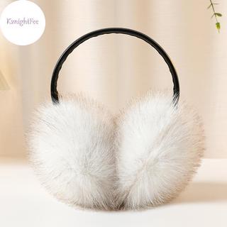 K2nightFee Chất Lượng Cao Real Fox Earmuffs Nữ Mùa Đông Giữ Ấm Tự Nhiên Bịt Tai Bé Gái Ấm Tai Cáo Sang Trọng Muff VN