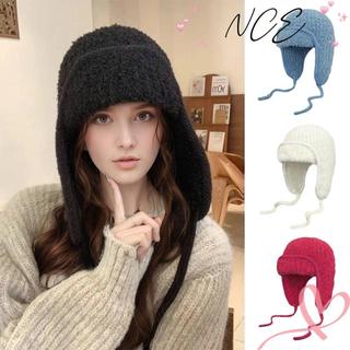 Mũ lưỡi trai lông cừu bông dày - Sang trọng mùa đông, bảo vệ tai ấm áp
