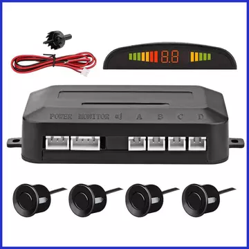 Cảm Biến Ô Tô Đỗ Xe Hệ Thống Radar Đỗ Xe Ngược Với 4 Cảm Biến Đỗ Xe Phát Hiện Khoảng Cách Không Dây Ngược caeudopvn