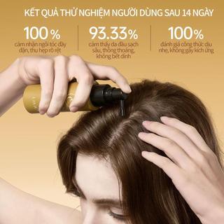 Tinh chất chống rụng UILICY tóc Công thức dịu nhẹ Phục hồi hàng rào bảo vệ da đầu Bảo vệ tóc khỏi hư tổn do nhiệt