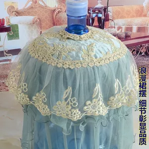 YHMBY3949 Đẩy Bơm Xô Nắp Nước Nguyên Chất Khoáng Lò Xo Xô Bao Vải Chống Ánh Sáng Bao Ren Máy Đựng Nước Chống Bụi Bao
