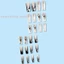 Người Phụ Nữ Siêu Dài Pháp Giả Móng Tay Bạc Hạt Dây Xích Ngôi Sao Trang Trí Ballerina Đầu Móng Tay Cho Salon Expert Và Naive Nữ