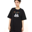 （24H SHIP）Áo thun phong cách đường phố - Tay ngắn dáng rộng - In đơn giản - 100% Cotton - Mềm, Cotton - D440
