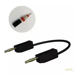 Exhila Chuối Cắm Dây Cáp Kiểm Tra Dẫn 50 100cm 2mm Chuối Đến Chuối Cắm Thử Nghiệm Dẫn Cho Đồng Hồ Đo Dòng Jum