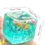 FUHUIOT Ocean Squishy Balls, Ice Cube Maltose Đồ chơi cảm giác tự kỷ, Đồ chơi Squishy siêu mềm trong suốt cho trẻ em Quà tặng thư giãn