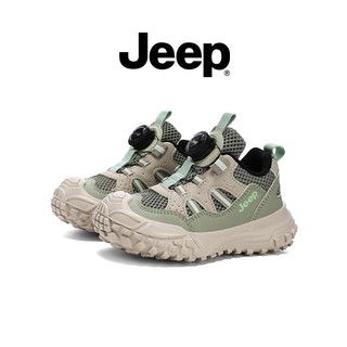 JEEP Phong Cách Mới Vừa Lớn Trẻ Em Giày Chạy Bộ Xuân Hè Thoáng Khí Bé Trai Bé Gái Ngoài Trời Nhẹ Phù Hợp Với Giày Thể Thao