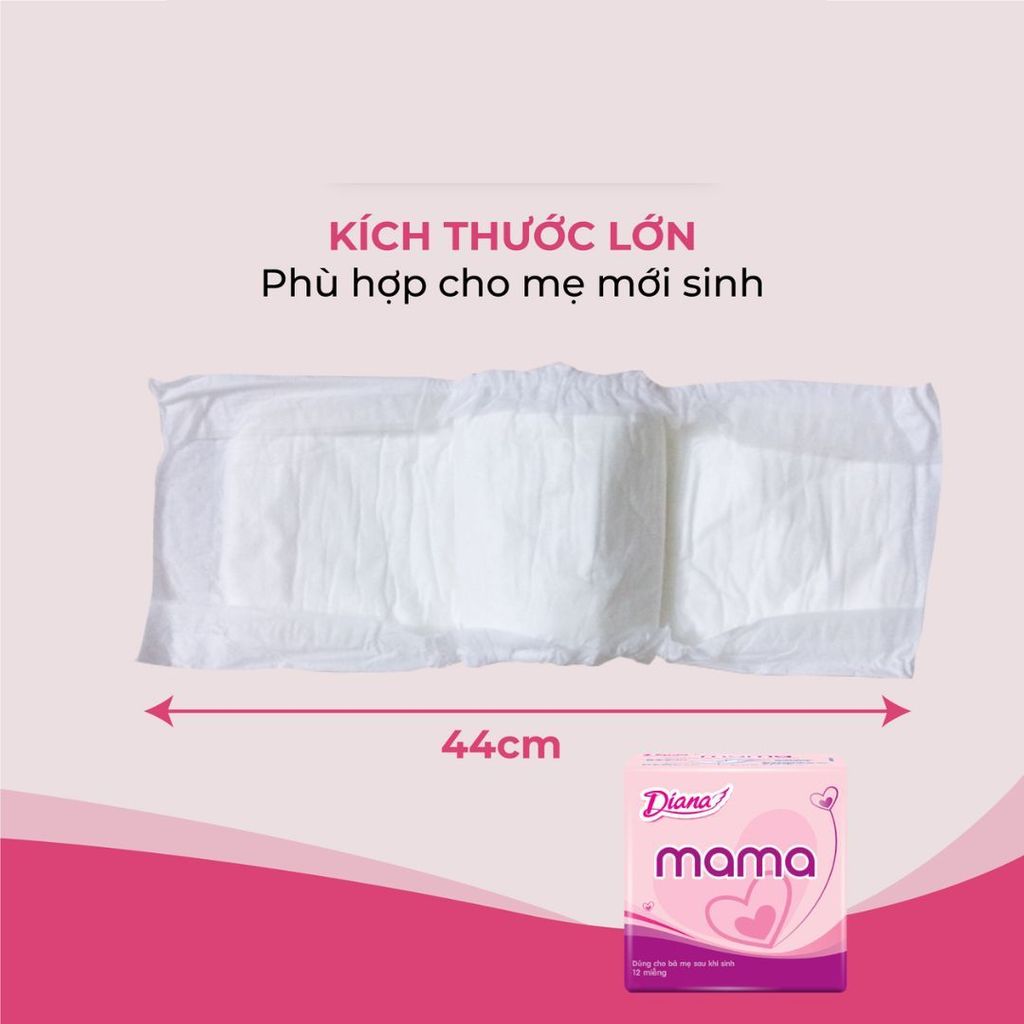 [MỚI] Băng Vệ Sinh Quần Diana Mama Dành Cho Mẹ Sau Sinh Chống Tràn 360 Độ, Thấm Hút Tuyệt Đối