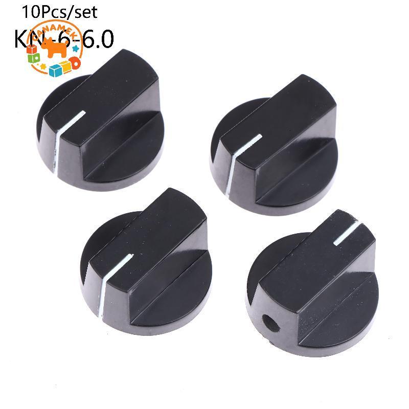 CANAMEK 10 Chiếc Chiết Áp Núm Cho Đàn Guitar Chính Xác 6 Mm Trục Điều Khiển Âm Lượng DIY Máy Trộn Âm Thanh Linh Kiện Thay Thế Bộ CSF