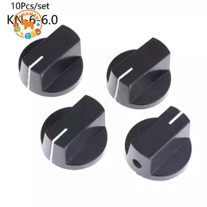 CANAMEK 10 Chiếc Chiết Áp Núm Cho Đàn Guitar Chính Xác 6 Mm Trục Điều Khiển Âm Lượng DIY Máy Trộn Âm Thanh Linh Kiện Thay Thế Bộ CSF